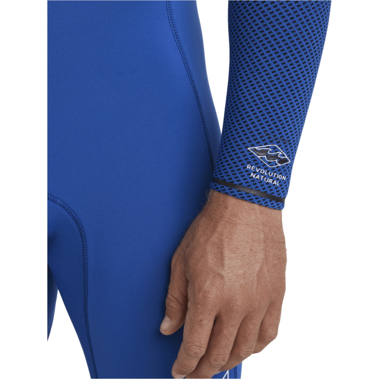 Fato De Mergulho Billabong Revolution Natural Com Chest Zip 4/3mm 2025 Masculino 24AW193512 - Dark Cobalt